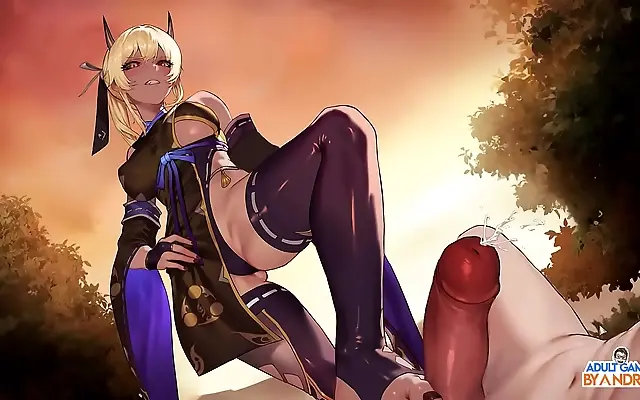 区中文 亚洲欧美 我的 EP12 Hot Battle of Lust Manari VS Wrathful Demon in Busty 3D Hentai Action