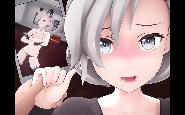 POV inside Mitsu Origishi's naval fantasy as she sings in stunning Kancolle animation
