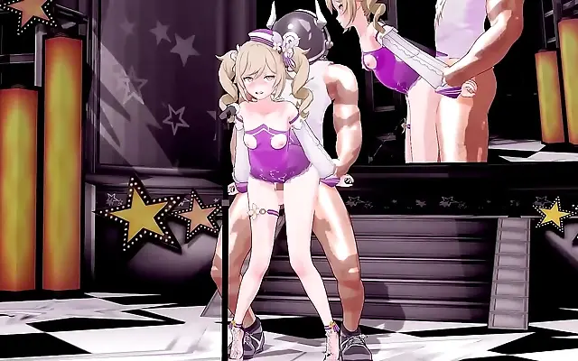 Genshin Impact Barbara 3D Hentai Idol Stage Hot Sex Squirting