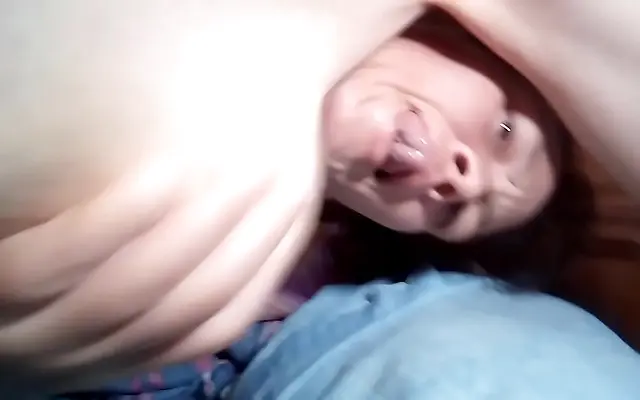 Stepmom serves up a naughty dessert after dinner