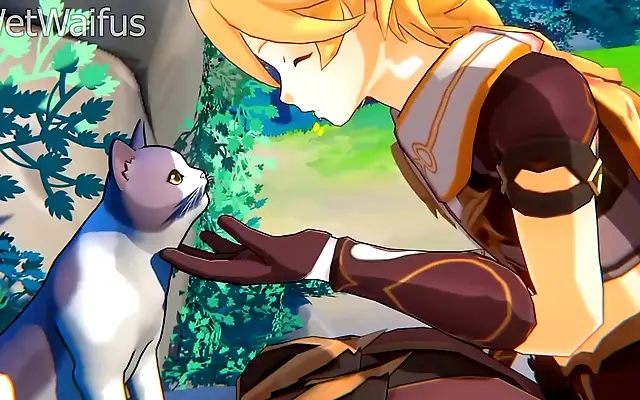 Ayaka and Aether's Steamy 3D Hentai Adventure