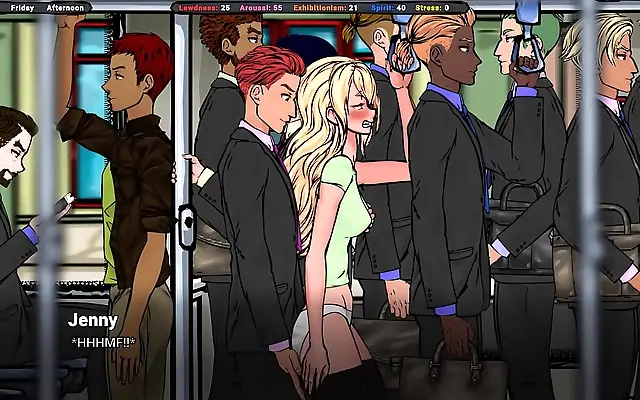 Stranger's Surprise Bus Ride Ends in Steamy 3D Hentai Orgasm Fest