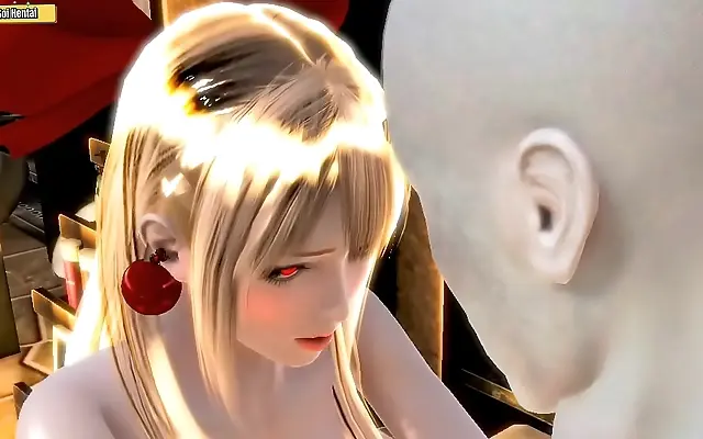 视频 日日 国模 码中文字 Sunlit 3D Hentai Blonde Goddess Rides Big Dick Hard