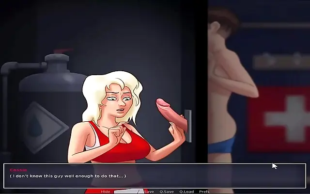 POV Summer Action Heats Up with Busty Anime Goddess