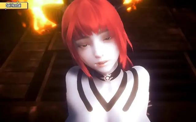 Her Big Boob Fire Dragon Craves Black Cock Creampie