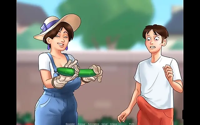 Candlelit secrets reveal what Diana does with phallic vegetables in Summertime Saga