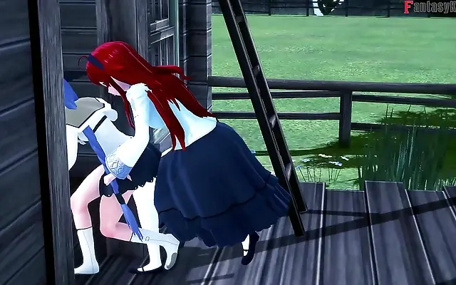 Wife Says No So I Seduce Eris and Roxy in Mushoku Tensei NTR Fantasy