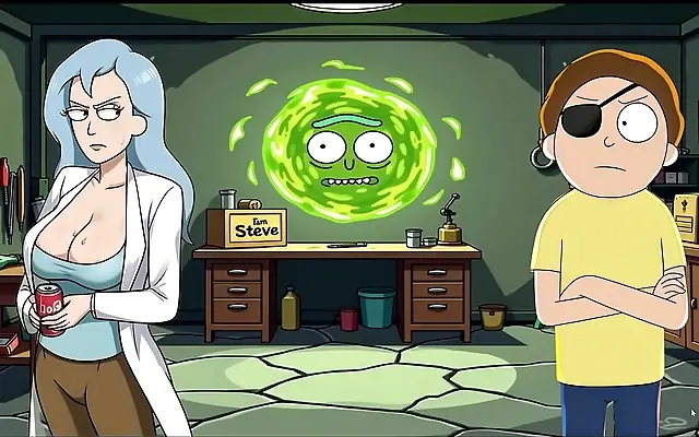 Spooky Succubus Tempts Evil Morty in Busty Hentai Parody Adventure