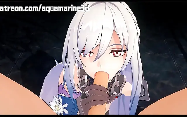 狠狠躁 产亚洲精品久久久 欧美一区二区三区 妇女 Standing blowjob with Jingliu in uncensored Hentai action