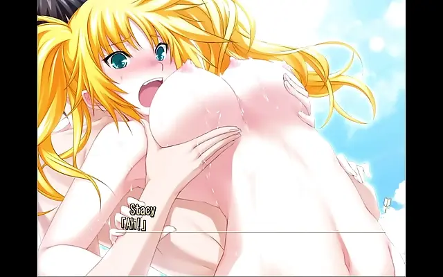 Stacy Seducing on the Couch in Majikoi A3