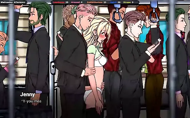 电视剧全集 猛烈 级视频 Jenny's Bus Ride Orgasm Adventure in Steamy Anime Game