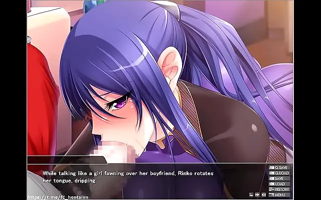 日本三级 香蕉 久久蜜 On all fours Rinko trains under Yukikaze's gaze