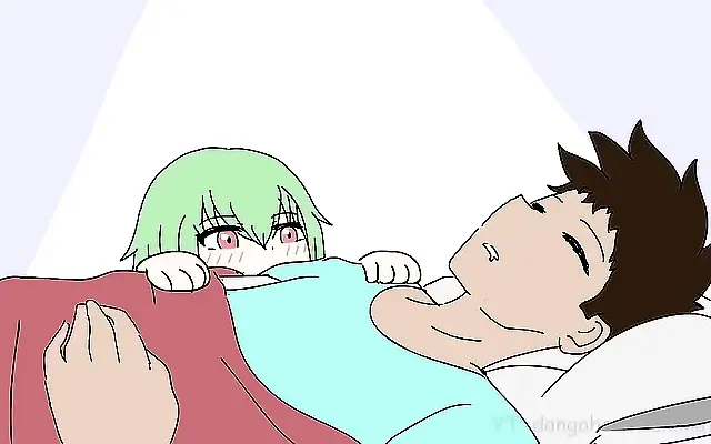 On All Fours Latina Toyed by Creepy Hands in Hentai Anal Ecstasy
