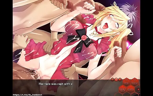 Staircase Seduction Black Lilith's Anime Temptation