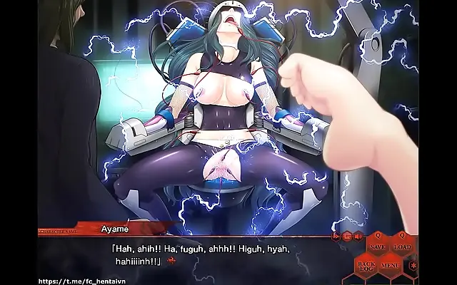 Black Lilith seduces in Taimanin Kurenai game fantasies