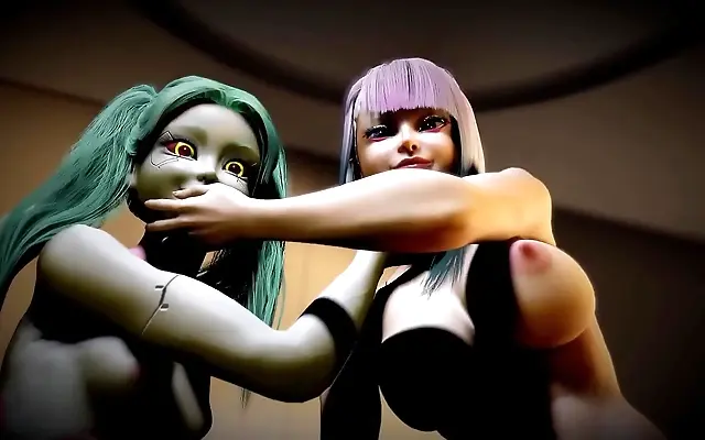 人人爽 亚洲国产欧美 品乱码久久久久久 On all fours she arches into the dildo as Rebecca and Lucy ignite cyberpunk passion