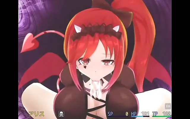 Fantasy castle threeway with seductive demon queen Lilith