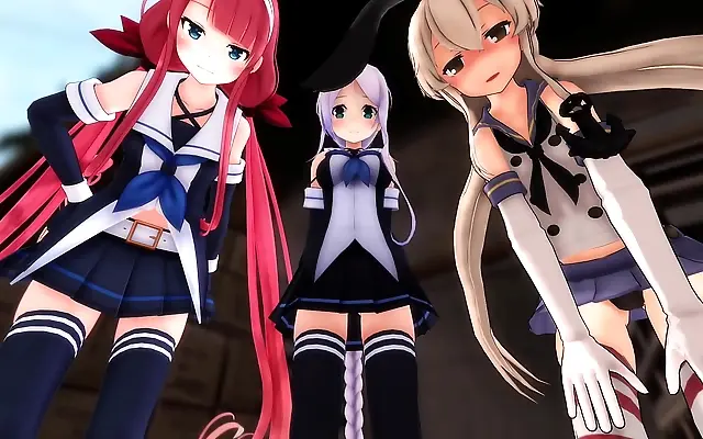 Three Girls Take Revenge with Sensual Moves After My Mistake