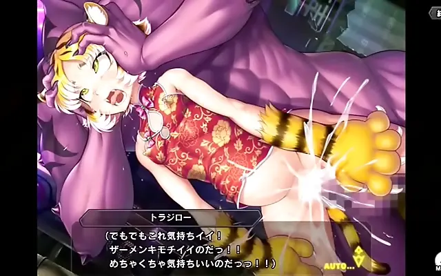 Silky thigh tattoo teases as petite temptress rides hard in steamy game fantasy