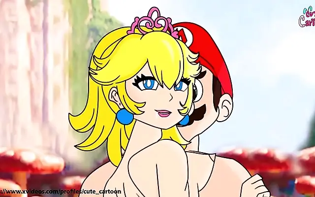 Electric Nights with Mario and Princess Peach
