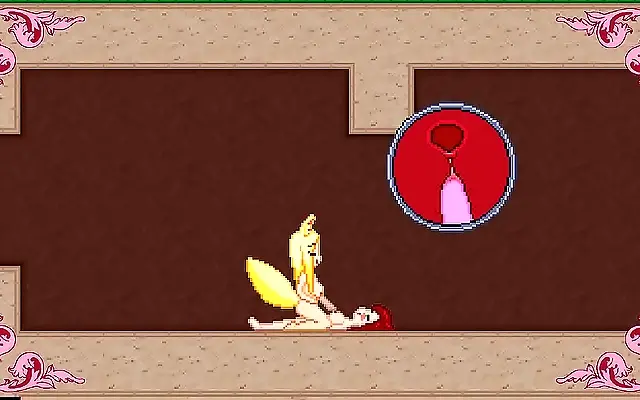 Bedridden seduction with Mystic Knight Maya the blonde kitsune enchantress