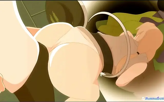Tsunade seduction in animated Japanese hentai adventure with steamy uncensored scenes