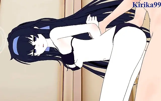 Her Intense Passion Asuma Toki and Kozeki Ui 3D Hentai Teen Ecchi