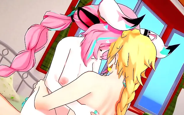 码精品一 道久久 欧美+ Varesa Devours Dick and Swallows Cum in Steamy Genshin Impact Hentai