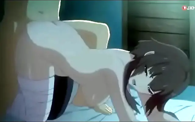 On All Fours Megumin Takes It Deep in Anime Anal Action