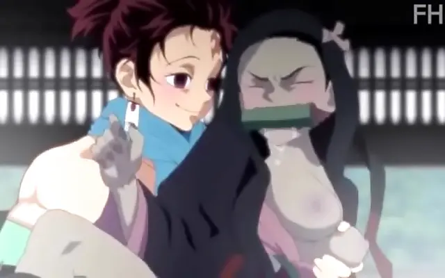 欧美熟妇 又刺激 性生交 Rides the Demon Slayer in steaming Japanese hentai