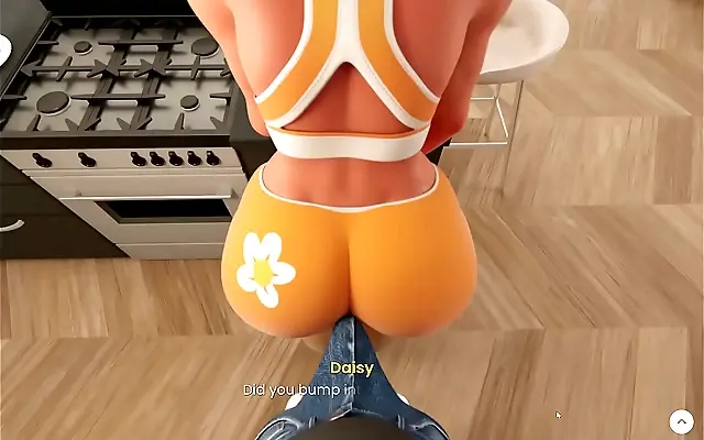 Caught with a Giant Boner by My Sexy Step Mom in the Mansion Kitchen