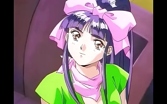 Retro Hentai Adventure Lady Blue Seduces in Anime Paradise
