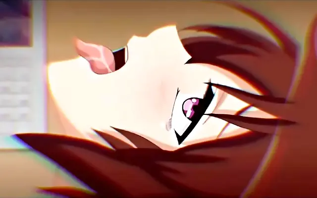 Rikura's hot anime ass in steamy amateur hentai action