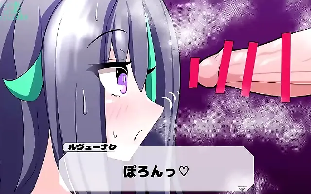 Blowjob Bonanza in Hentai Streamer World