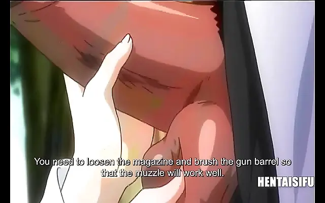 Intense Anime Foursome With Classmates Cumshots And Face Sitting Action