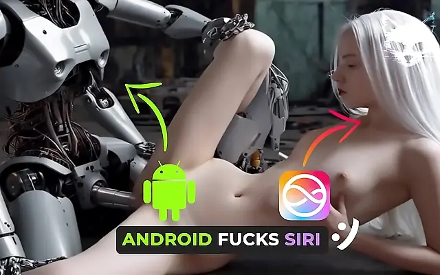 Android seduces Siri in futuristic AI passion