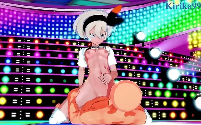 Intense creampie action with Serena and Bea in 3D anime fantasy