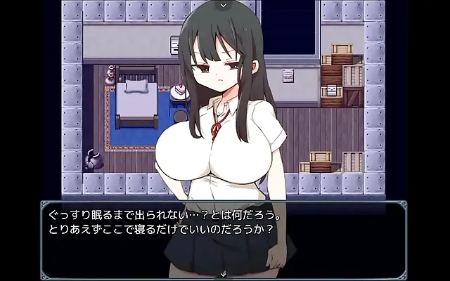 In Sapphire Lit Katagiri San Teases Her Perfect Boobs