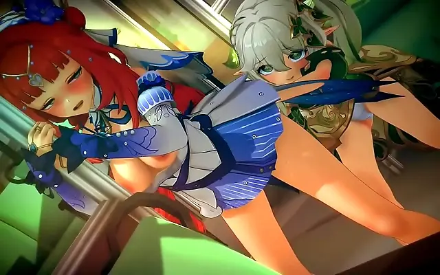 Passionate anime hentai with wild motion and damage voices