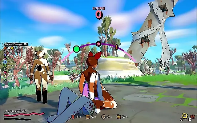 3D Hentai Game Orgy Busty Futanari Babes in Sexy Outfits