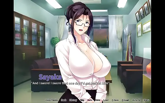 Tatami room taboo homework Mommy Sensei seduces with anal desires