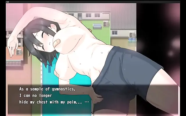 Two strangers entangled in a magical exhibition game with tempting curves