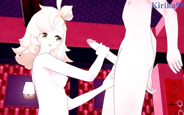 Two passionate teens indulge in intense 3D hentai ecstasy