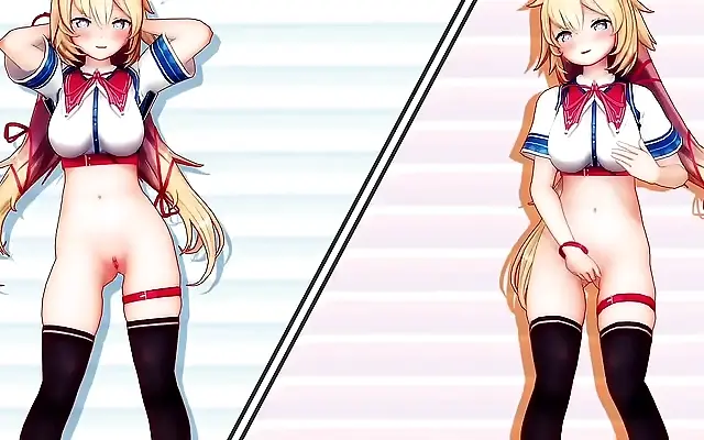 VTuber seduces with sensual moves