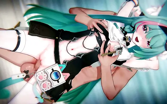 Mint's Containment Breach Bound Catgirl POV Double Penetration Threesome