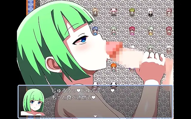 Horny Hero's Blowjob Adventure in Japanese Hentai Game