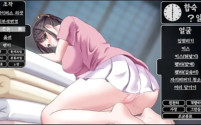 Intense anal seduction in naughty hentai game play