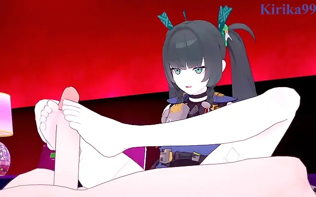 Qingyi and Burnice Heat Up in Steamy 3D Anime Encounter