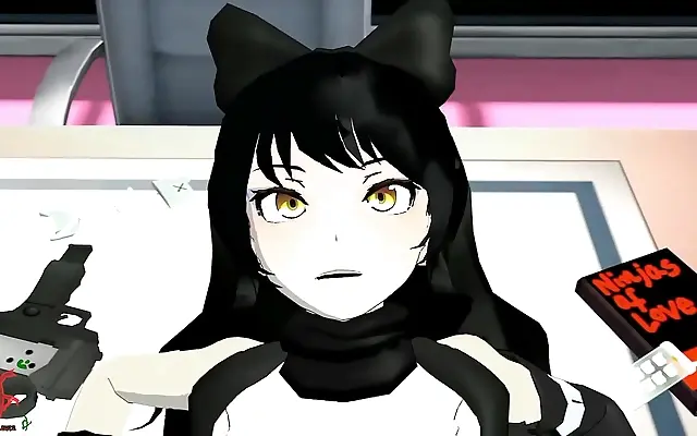 Office desk creaks under anime passion in forbidden hentai encounter
