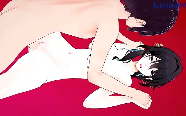 Straddles Ruan Mei and Xueyi in Intense 3D Hentai Sex